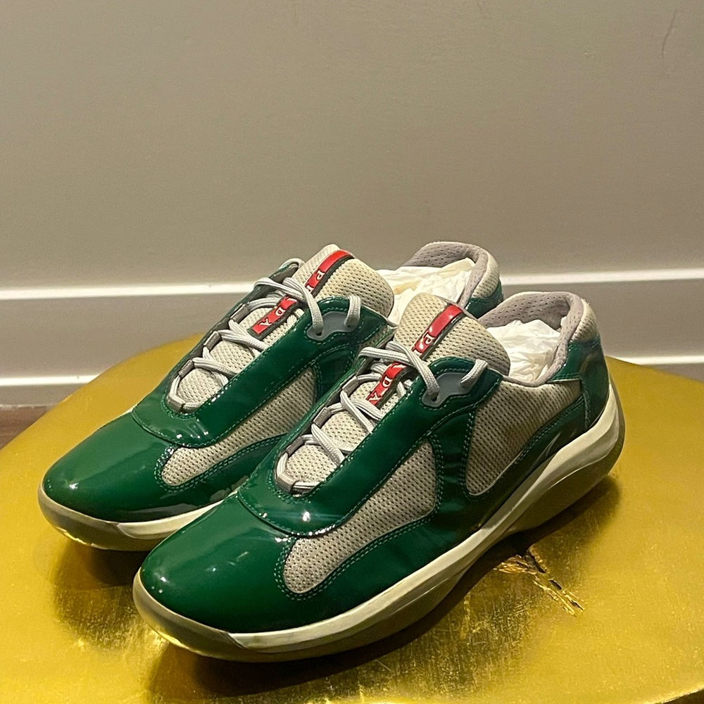 100% authentic Prada sneakers size 9Uk/10US